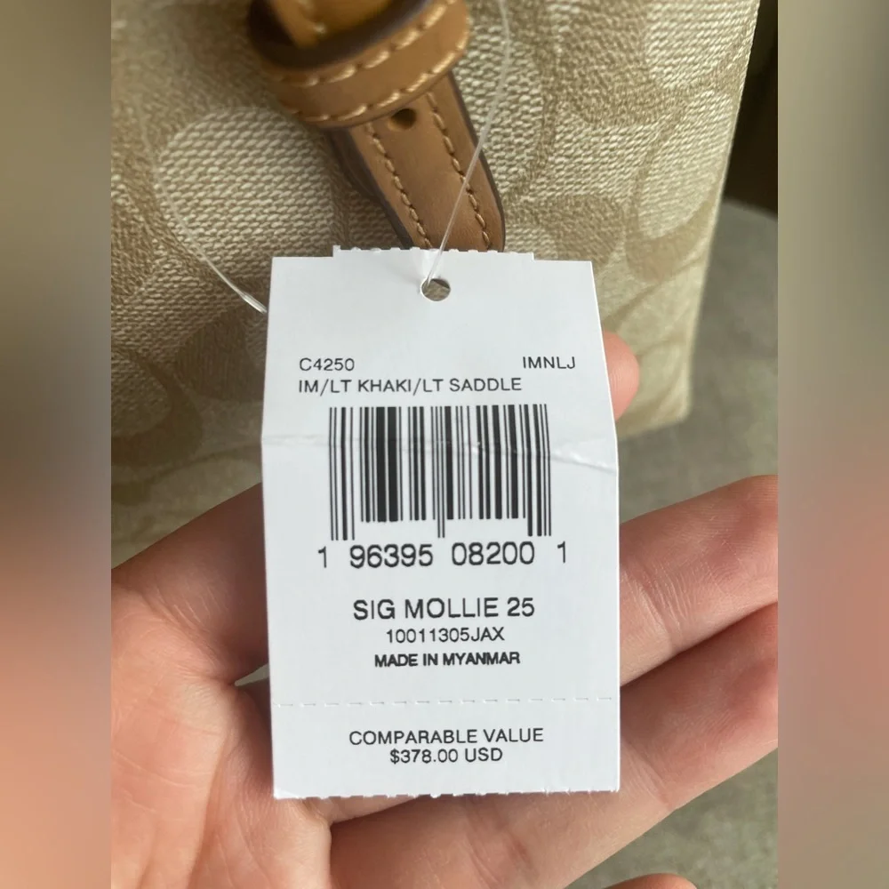 Coach mollie tote